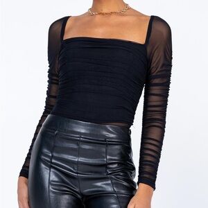 Delaney Bodysuit Black